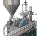 Double-headed Linear Chili Sauce Filling Machine
